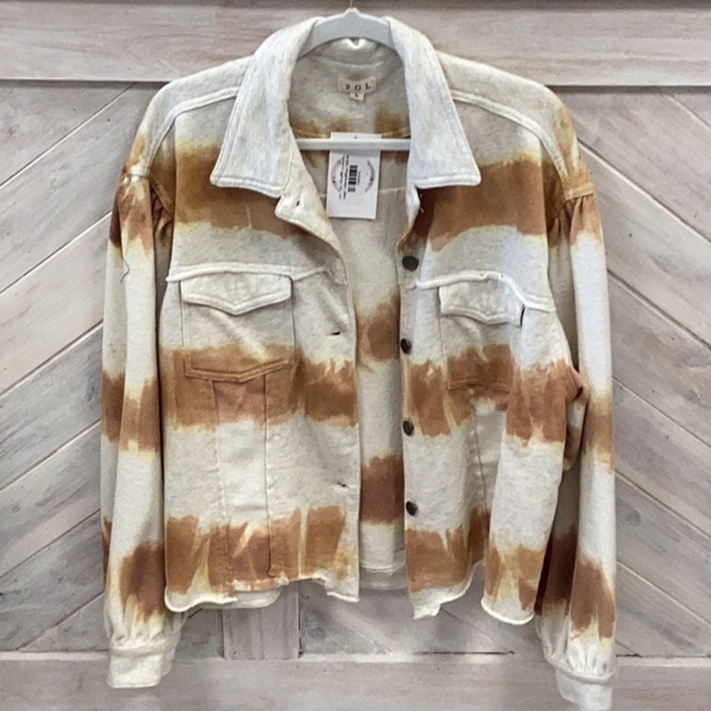 Brand new womens/juniors button shacket